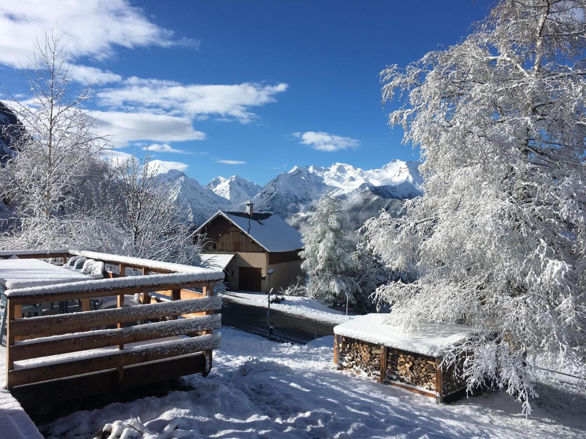 Chalet Rouge Ou Blanc Villard-Reculas Exteriör bild