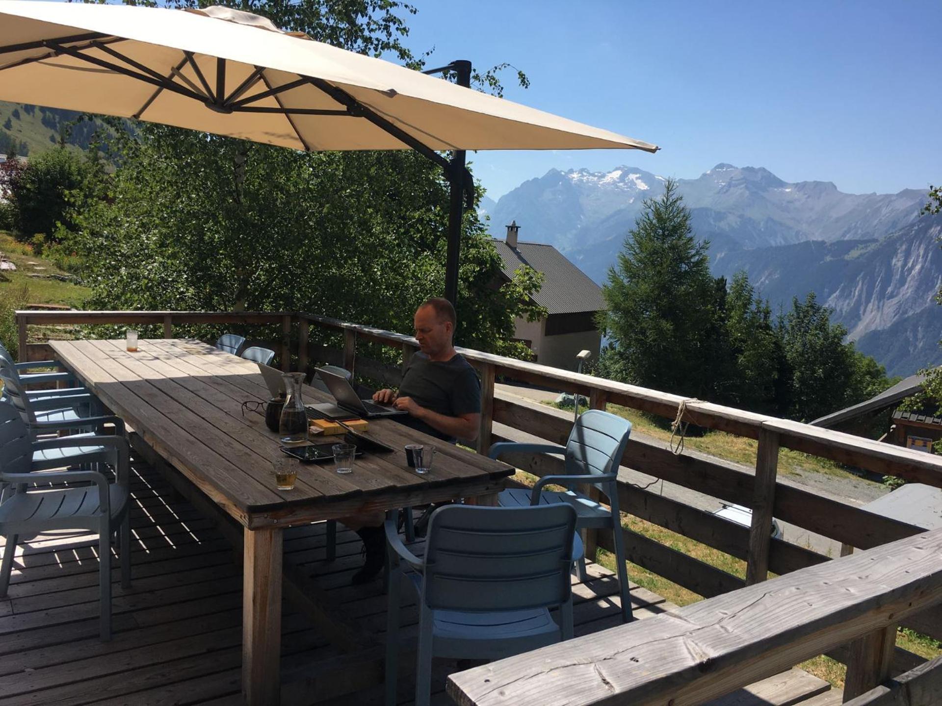 Chalet Rouge Ou Blanc Villard-Reculas Exteriör bild