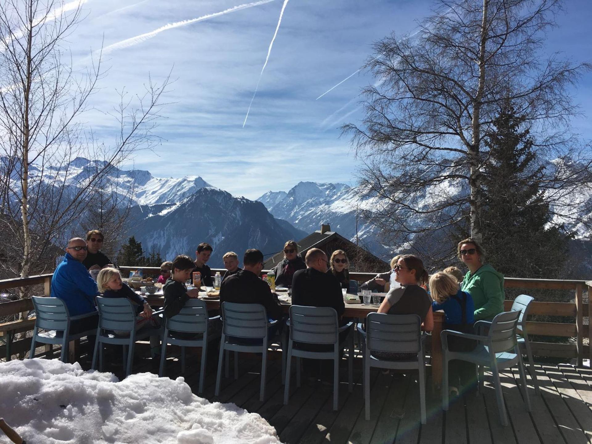 Chalet Rouge Ou Blanc Villard-Reculas Exteriör bild