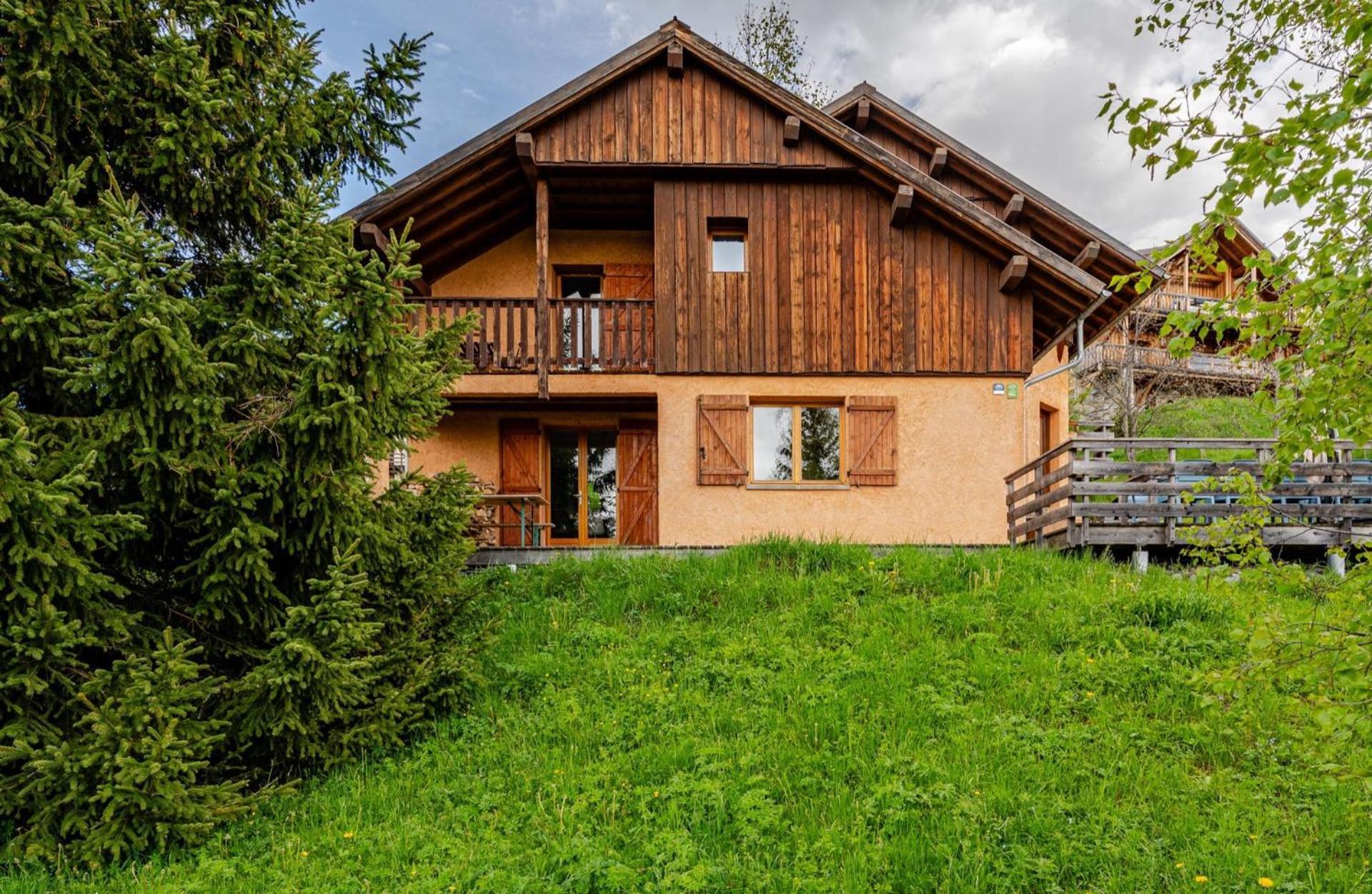 Chalet Rouge Ou Blanc Villard-Reculas Exteriör bild