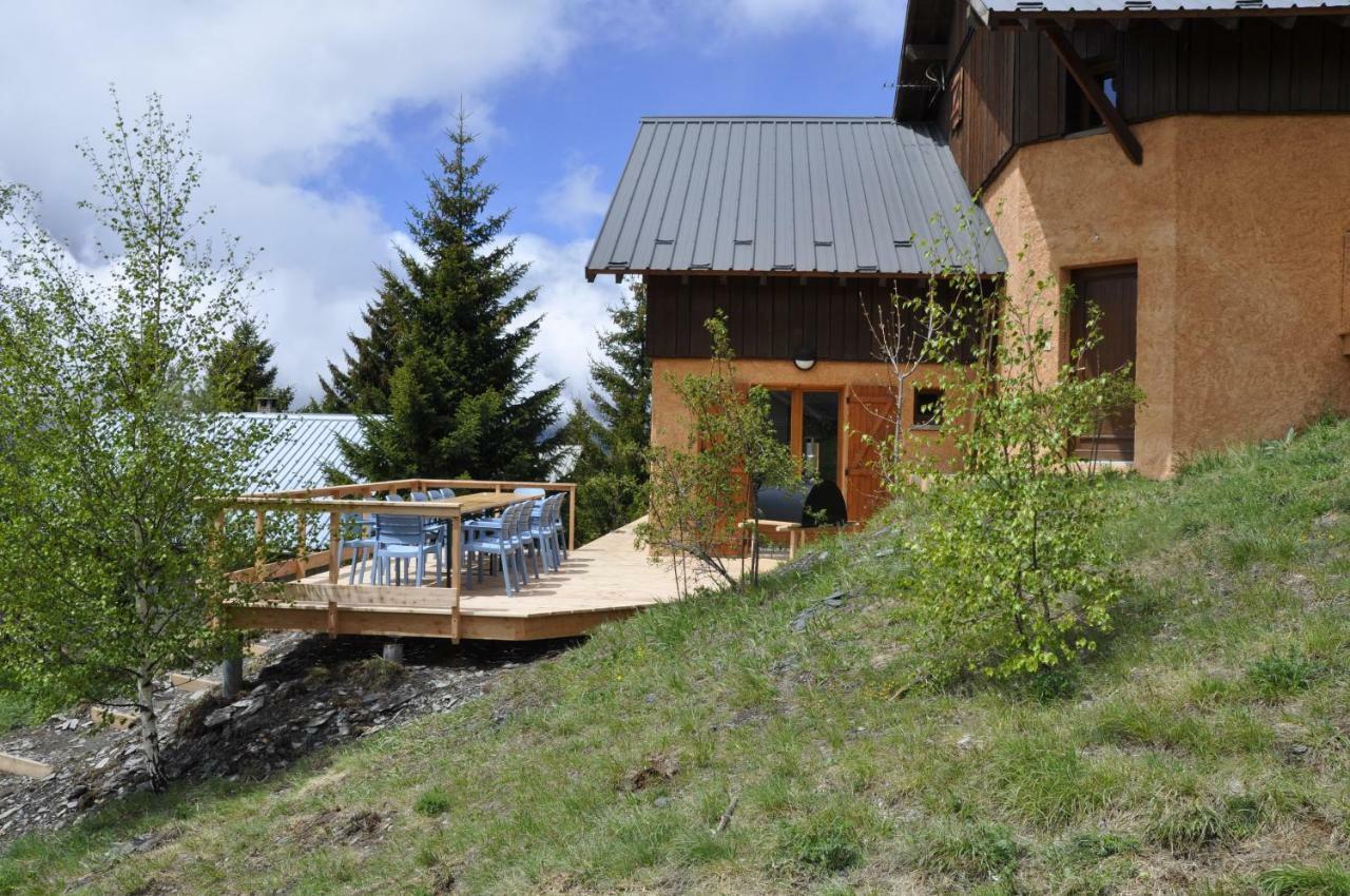 Chalet Rouge Ou Blanc Villard-Reculas Exteriör bild